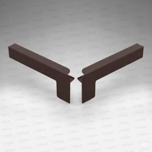 Set capace tip C glaf aluminiu premium 300mm maro ( stânga-dreapta )