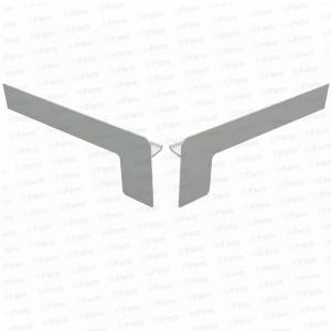 Set capace tip L glaf aluminiu premium 360mm argintiu ( stânga-dreapta )