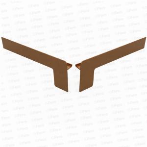 Set capace tip L glaf aluminiu premium 260mm bronz închis ( stânga-dreapta )