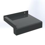 Glaf exterior premium din aluminiu 50 mm × 3000 mm – Gri Antracit RAL 7016