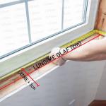 Glaf exterior premium din aluminiu 50 mm × 3000 mm – Gri Antracit RAL 7016